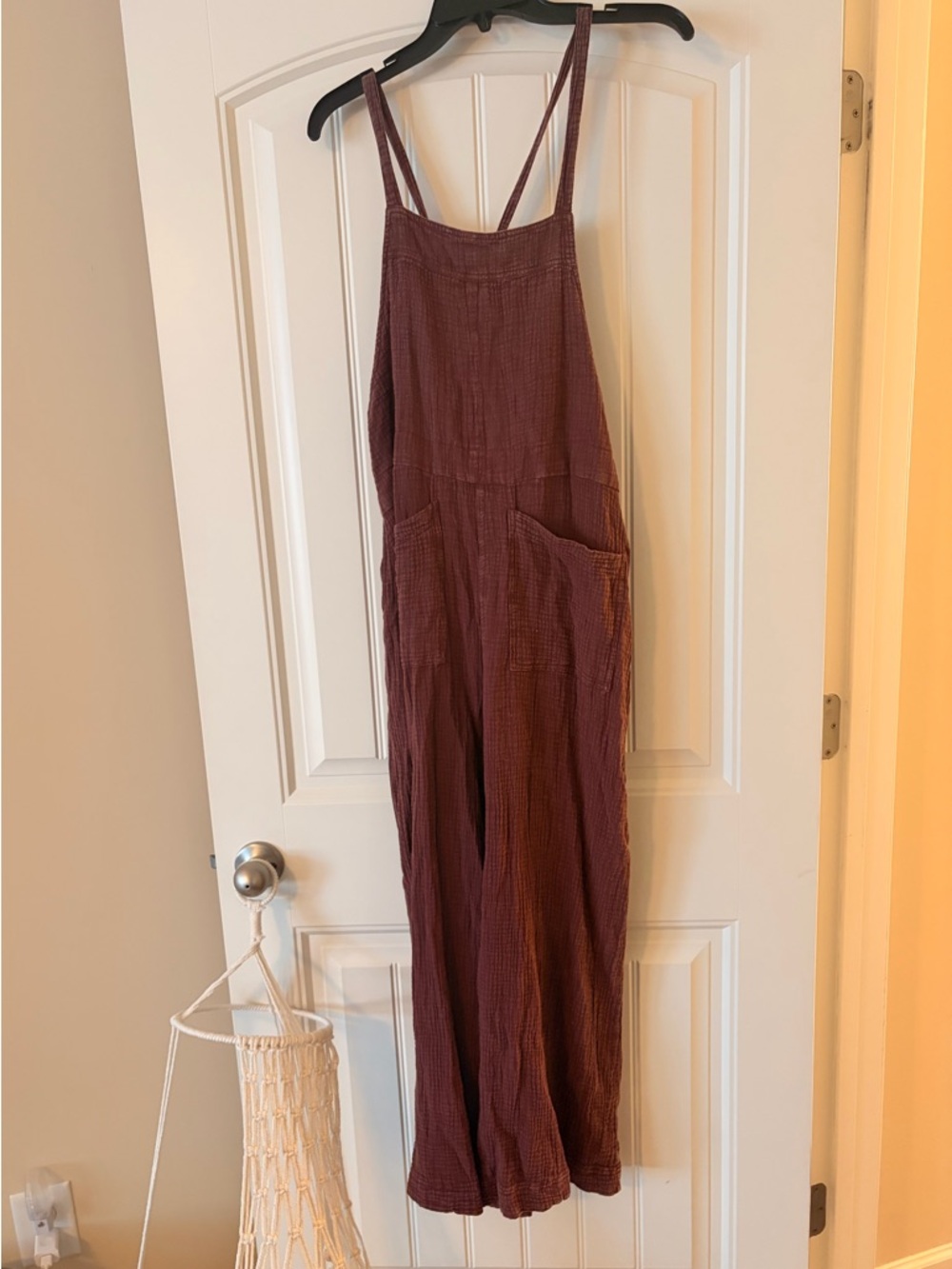 easel Faded Plum Overalls/Jumpsuit